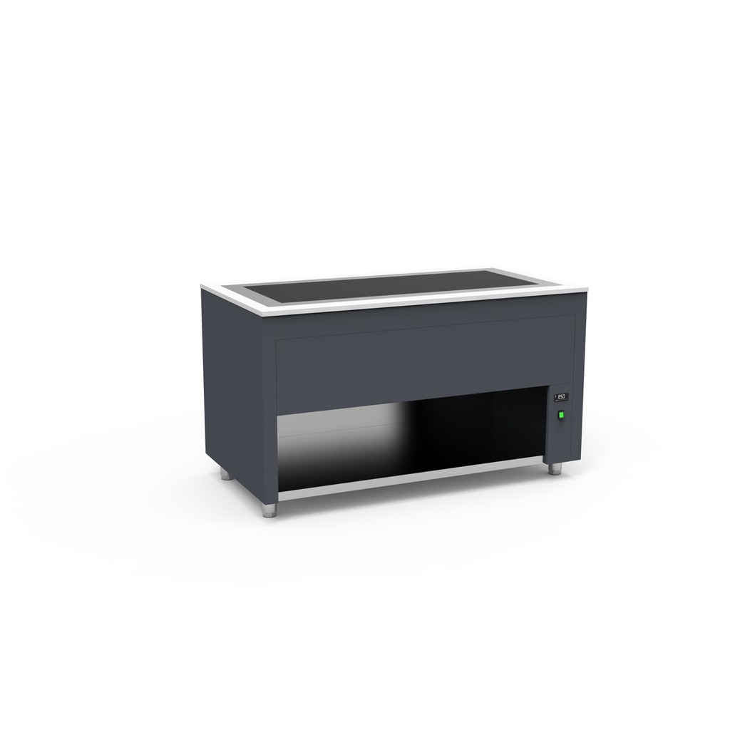 Smart Buffet plaque chaude en verre trempé - ERATOS - SBCT-3G-G