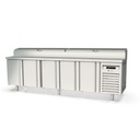 Meuble de préparation 700 positif - 5 portes - CORECO - MFEI70-270-1/6