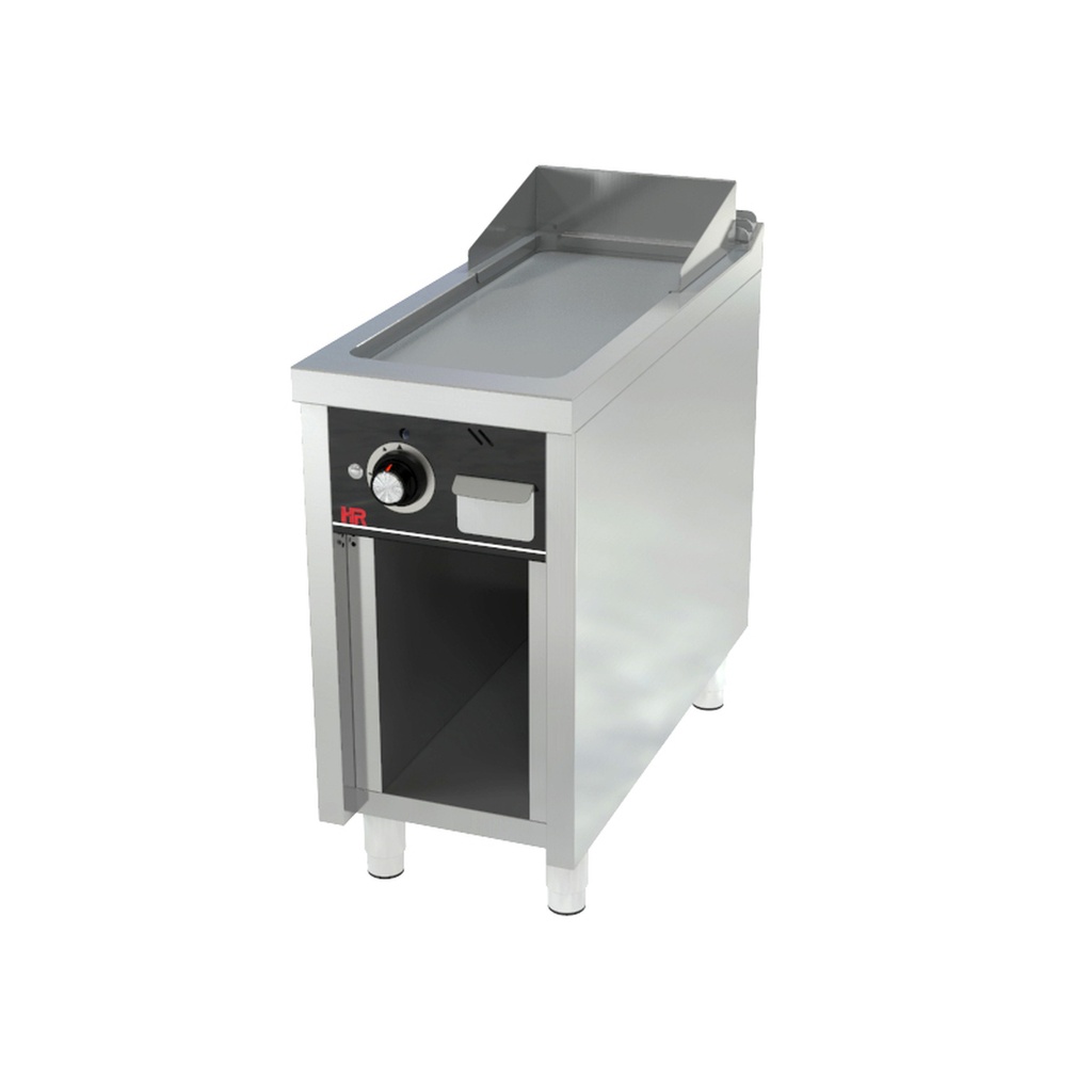 Frytop acier rectifié 400 Série 900 sur placard - HR FAINCA - FT9004E