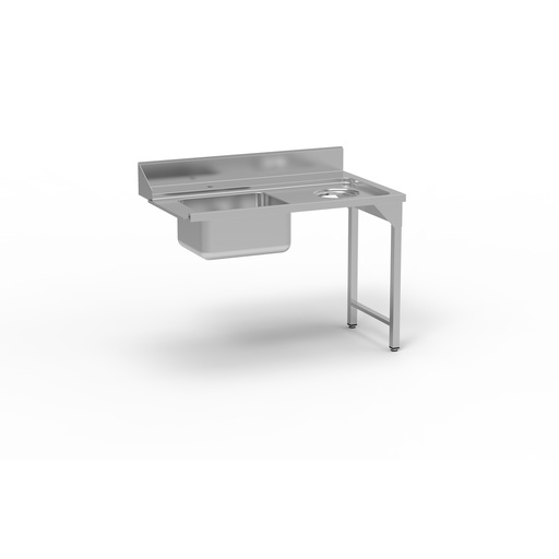 [MPDS-120D] Table de pré lavage avec bac - ERATOS - MPDS-120D