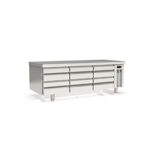 [MFB-160-CC] Meuble soubassement GN1/1 Hauteur 600 - CORECO - MFB-160-CC