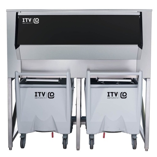 [SCD400-19546] Bac de stockage avec chariot - ITV - SCD400-19546