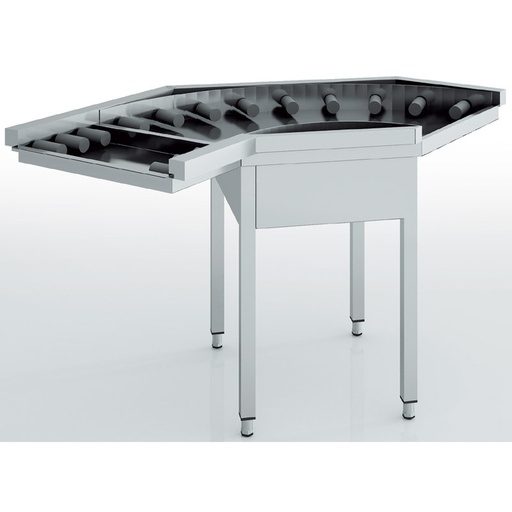 [CR-90] Table d'entrée/sortie avec rouleaux - ERATOS - CR-90