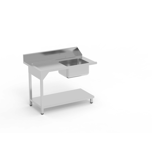 [MP-120I] Table de pré lavage avec bac - ERATOS - MP-120I