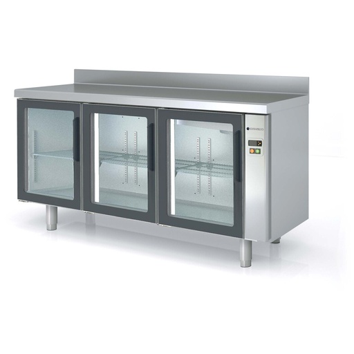 [MCSPV-170] Meuble 600 négatif sans groupe 3 p. vitrées - CORECO - MCSPV-170