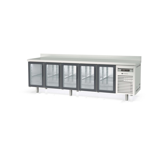 [MRGV-300] Meuble 700 positif - 5 portes vitrées - CORECO - MRGV-300