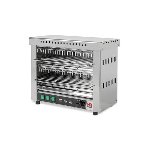 [T06CON] Grille pain double  avec minuterie - HR FAINCA - T06CON