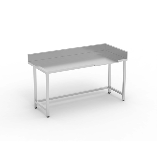 [MAES-130D] Table en angle entrée/sortie lave vaisselle - ERATOS - MAES-130D