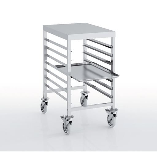 [CPBD-64] Echelle basse pâtissière en inox - ERATOS - CPBD-64