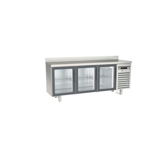 [MCSV-200] Meuble 600 négatif - 3 portes vitrées - CORECO - MCSV-200