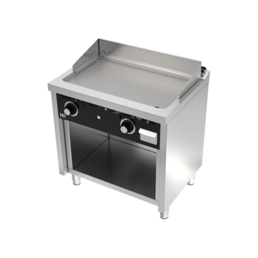[FT6008E] Fry-top s/600  acier rectifié 800 sur placard - HR FAINCA - FT6008E