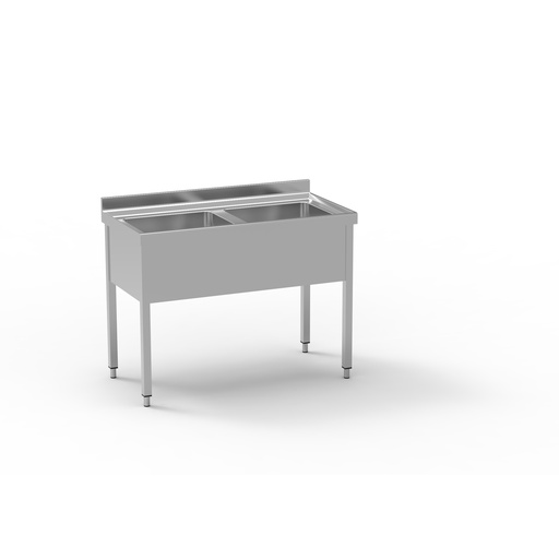 [FGB-126/20] Plonge standard série 600 en inox - ERATOS - FGB-126/20