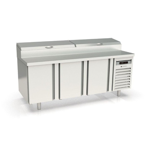[MFEI80-200] Meuble de préparation 800 positif - 3 portes - CORECO - MFEI80-200