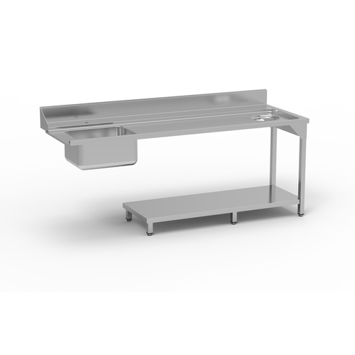 [MPD-210D] Table de pré lavage avec bac - ERATOS - MPD-210D