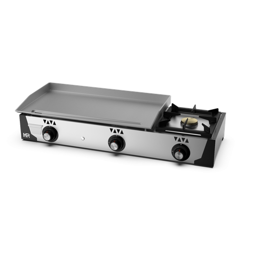 [PLC8100F] Plancha gaz 6 mm + réchaud - HR FAINCA - PLC8100F