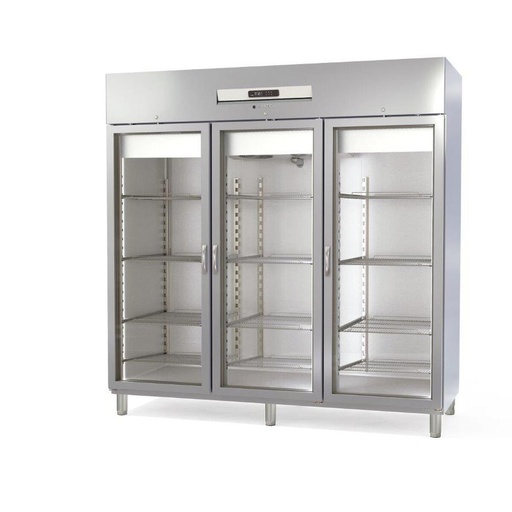 [AGRE-2003] Armoire GN2/1 côtés emboutis positive 3 portes - CORECO - AGRE-2003