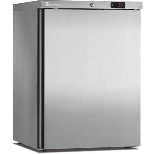 [ARV-150-CS-TA-PO] Mini armoire porte pleine - température positive (+1/+8°C) - Extérieur inox - Volume : 122L, - MARECOS - ARV-150-CS-TA-PO