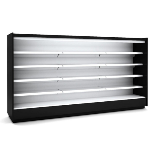 [RMS22133-37-M2] Vitrine murale supermarché gamme CLOVER - Hauteur 2,2m - Profondeur 791 mm -sans porte vitrée - DOCRILUC - RMS22133-37-M2
