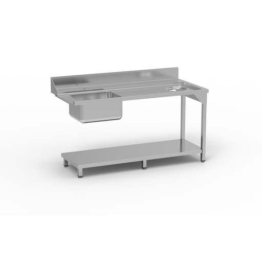 [MPD-160D] Table de pré lavage avec bac - ERATOS - MPD-160D
