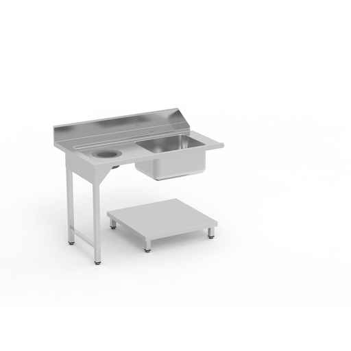 [MPD-120I] Table de pré lavage avec bac - ERATOS - MPD-120I