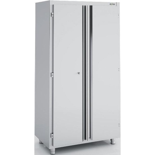 [APB-100] Armoire haute en inox - Portes battantes - ERATOS - APB-100