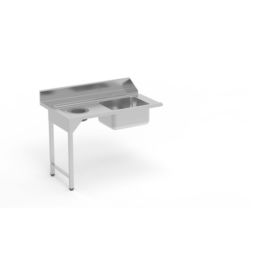 [MPDS-120I] Table de pré lavage avec bac - ERATOS - MPDS-120I