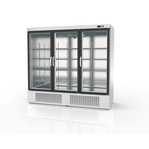 [EBC-2003-BI] Armoire  gourmet 3 porte vitrée négative - CORECO - EBC-2003-BI