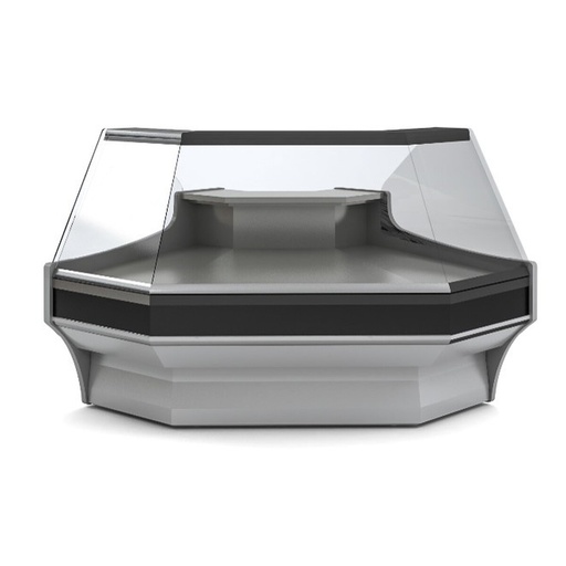 [VE-12-AP90-RR] Vitrine d'angle pour gamme VE-12-TF - DOCRILUC - VE-12-AP90-RR