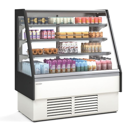 [VVAM-6-13-MR] Vitrine libre service avec arrière fermé - DOCRILUC - VVAM-6-13-MR