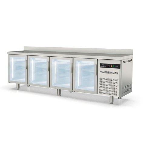 [TSRV-250-S] Meuble 600 positif S-Line - 4 portes vitrées - CORECO - TSRV-250-S