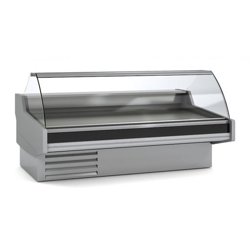 [VE-12-25-C-TF] Vitrine réfrigérée avec vitre relevable prof 1200 - DOCRILUC - VE-12-25-C-TF