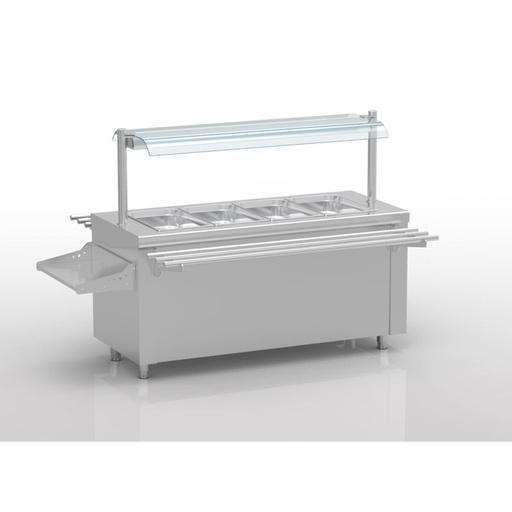 [SBMC-200] Ilot central avec bain marie à eau - ERATOS - SBMC-200