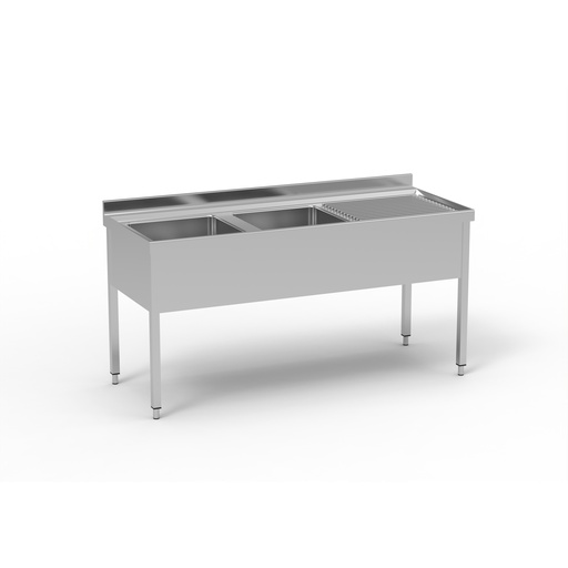 [FGB-187/21D] Plonge standard série 700 en inox - ERATOS - FGB-187/21D