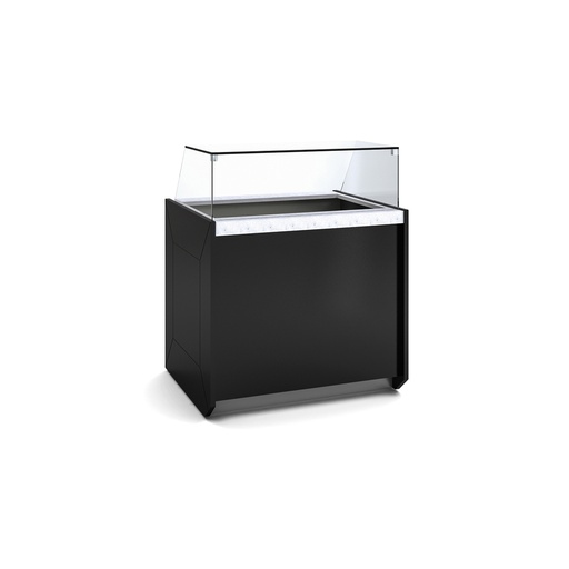 [VER-10-10-TF] Vitrine avec fond réglable en hauteur - DOCRILUC - VER-10-10-TF