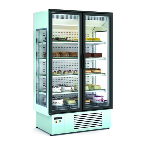 [EFILP-2R-M1-LV] Vitrine EFIMARKET patisserie positive - DOCRILUC - EFILP-2R-M1-LV