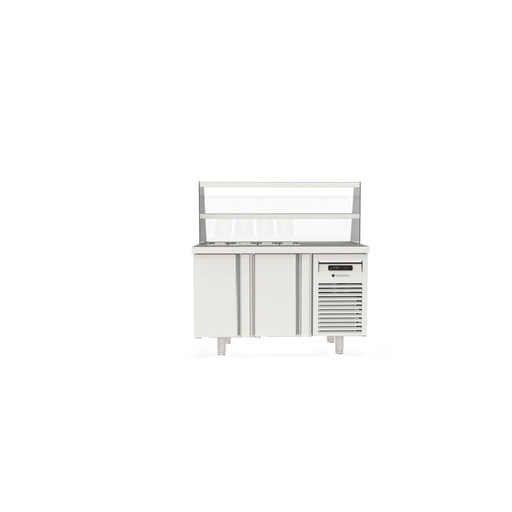 [MFK70-135] Meuble de préparation 700 positif - 2 portes - CORECO - MFK70-135