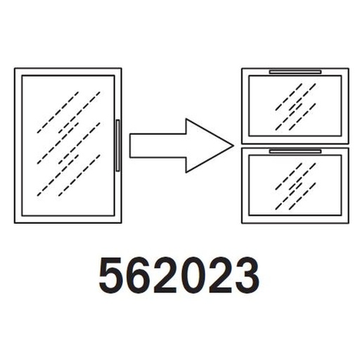 [562023] Kit tiroir pour meuble 600 FMRV - CORECO - 562023