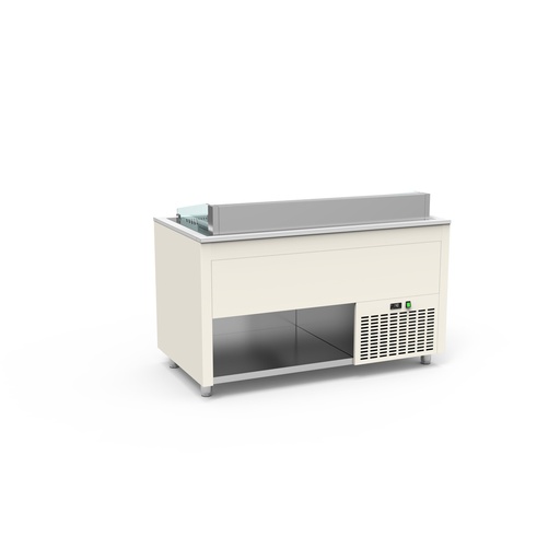[SBCVM-2G-B] Smart Buffet cuve froide ventilée murale - ERATOS - SBCVM-2G-B
