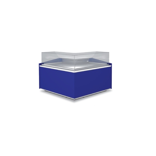 [VEG-10-RP90] Vitrine d'angle pour gamme fond plat - DOCRILUC - VEG-10-RP90