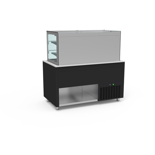 [SBVP-4G-N] Smart Buffet vitrine murale cuve froide - ERATOS - SBVP-4G-N