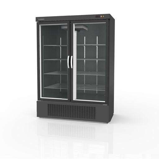 [EBC-1302-NN] Armoire  gourmet 2 porte vitrée négative - CORECO - EBC-1302-NN