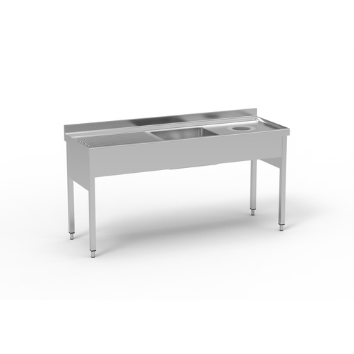 [FGBD-186/111I] Plonge avec trou vide-déchets - ERATOS - FGBD-186/111I