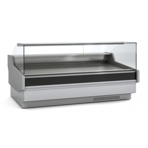 [VE-12-25-RR-TF] Vitrine réfrigérée avec vitre relevable prof 1200 - DOCRILUC - VE-12-25-RR-TF