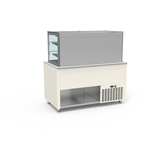 [SBVP-4G-B] Smart Buffet vitrine murale cuve froide - ERATOS - SBVP-4G-B