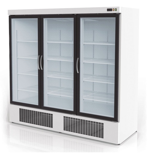 [EBR-2003-BB] Armoire  gourmet 3 porte vitrée positive - CORECO - EBR-2003-BB