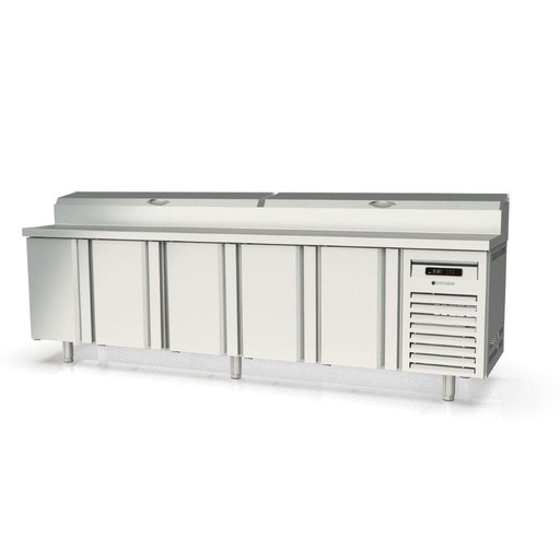 [MFEI70-270] Meuble de préparation 700 positif - 5 portes - CORECO - MFEI70-270