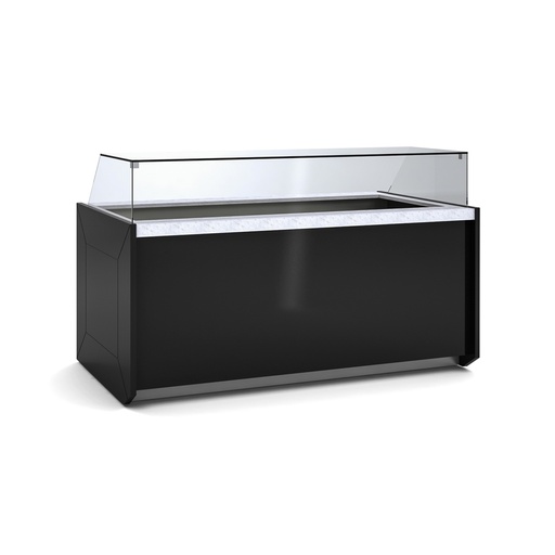 [VER-10-20-TF] Vitrine avec fond réglable en hauteur - DOCRILUC - VER-10-20-TF