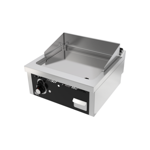 [FT6006SCR] Fry-top s/600 chromée 600 á poser - HR FAINCA - FT6006SCR