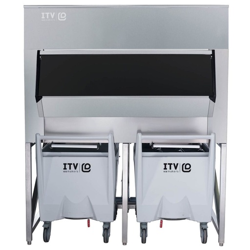 [SCD600-19547] Bac de stockage avec chariot - ITV - SCD600-19547