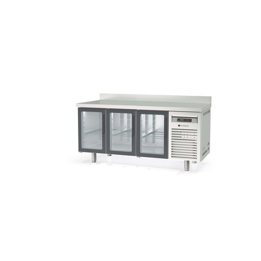 [MRGV-200] Meuble 700 positif - 3 portes vitrées - CORECO - MRGV-200